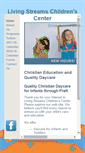 Mobile Screenshot of livingstreamsschool.com